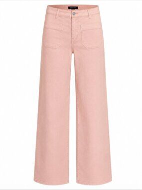 Sanctuary Marine Full Length Wide Leg Jeans Pink Size 29 NWOT